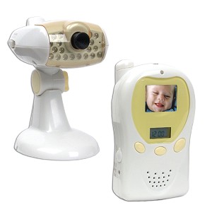 Wireless Baby Monitor - IR/Color Cam & LCD Monitor - Click Image to Close
